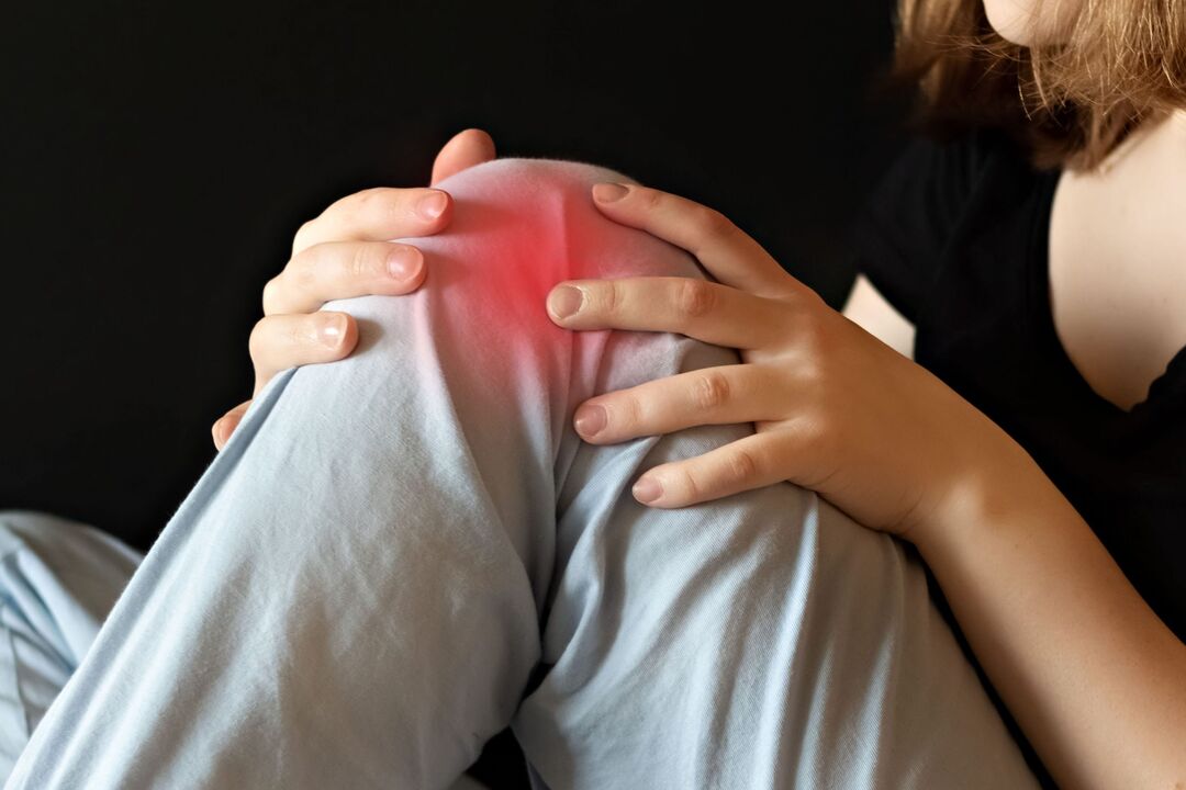 Douleur au genou causée par une blessure ou une maladie